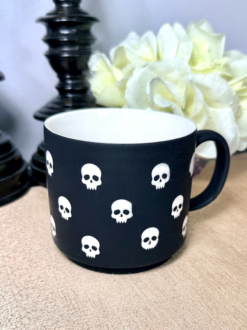 New Skull Ceramic Soft Touch Mug